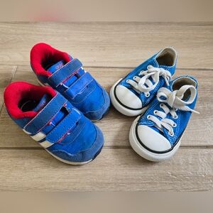 2 Pairs of Infant/toddler Sneakers, 4c